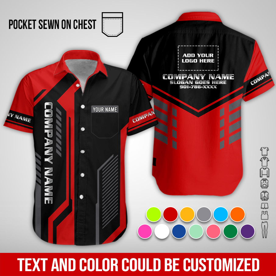 Pocket – Custom Work Shirt for Mechanics, - photo 12