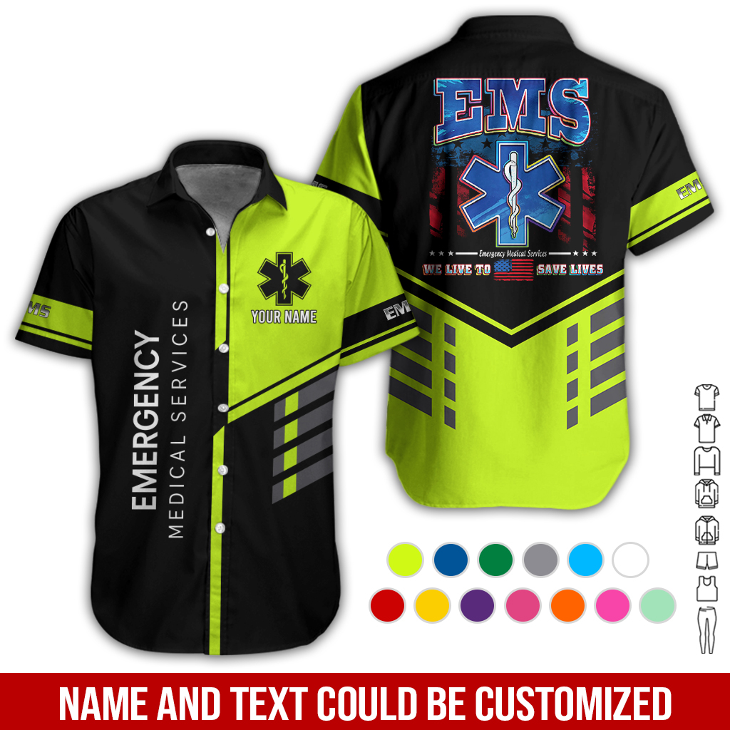 Custom EMS Week 3D Hoodie - photo 3
