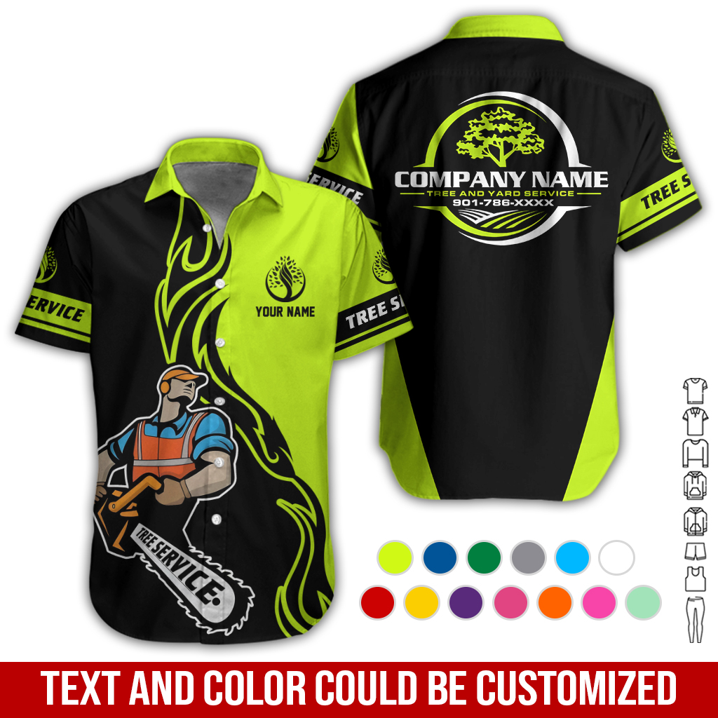 Custom Tree Service 3D Hoodie - photo 3