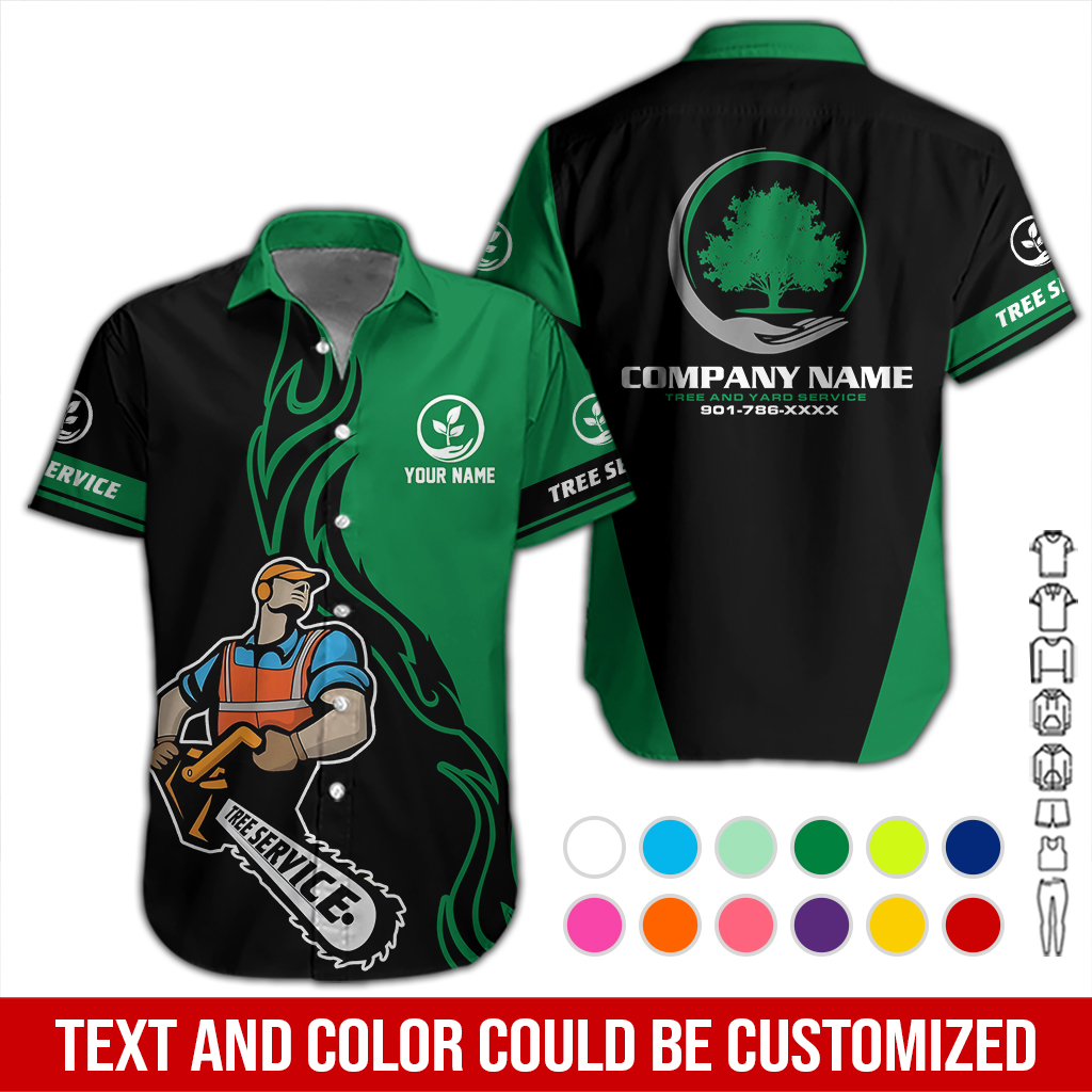 Custom Tree Service 3D Hoodie - photo 146