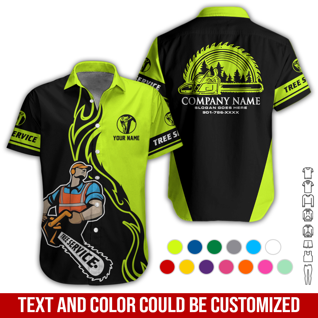 Custom Tree Service 3D Hoodie - photo 3