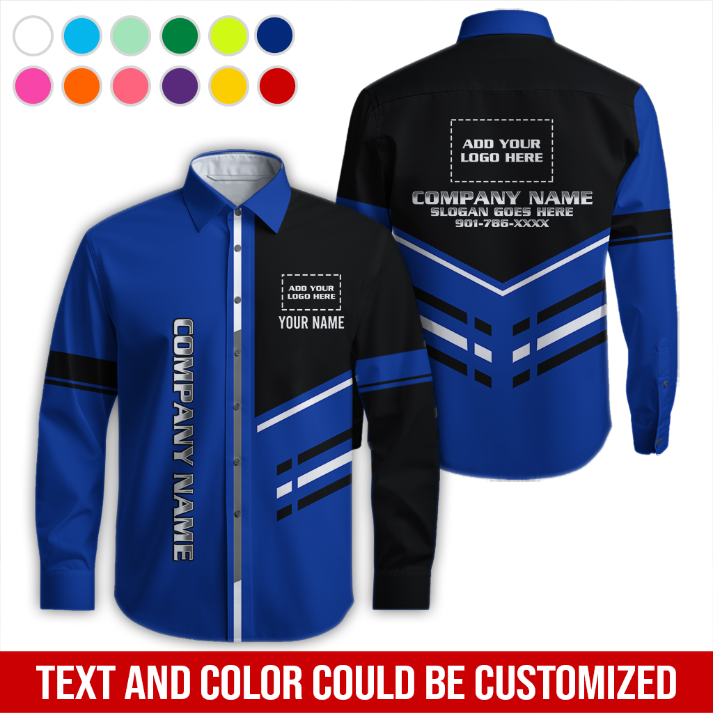 6236244-custom-button-up-work-shirt-add-your-company-name-logo-employee-name-phone-number-da150-111.jpg Custom Button-Up Work Shirt — Add Your Company - photo 111
