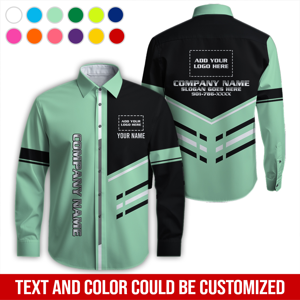 6236244-custom-button-up-work-shirt-add-your-company-name-logo-employee-name-phone-number-da150-124.jpg Custom Button-Up Work Shirt — Add Your Company - photo 124