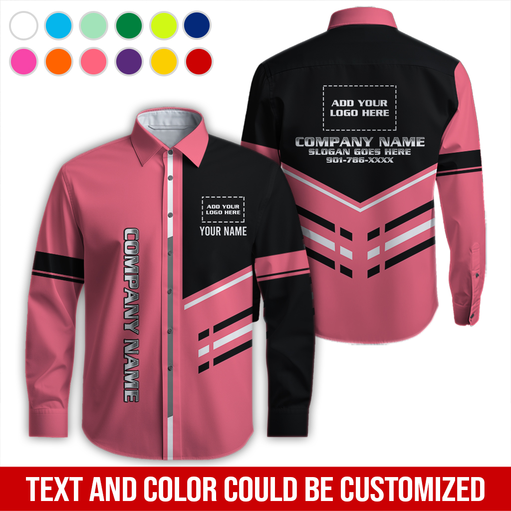 6236244-custom-button-up-work-shirt-add-your-company-name-logo-employee-name-phone-number-da150-137.jpg Custom Button-Up Work Shirt — Add Your Company - photo 137