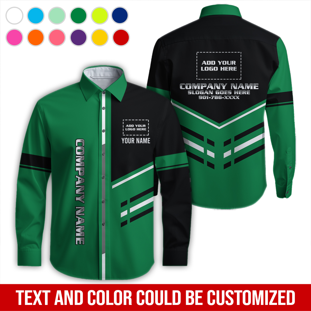 6236244-custom-button-up-work-shirt-add-your-company-name-logo-employee-name-phone-number-da150-150.jpg Custom Button-Up Work Shirt — Add Your Company - photo 150