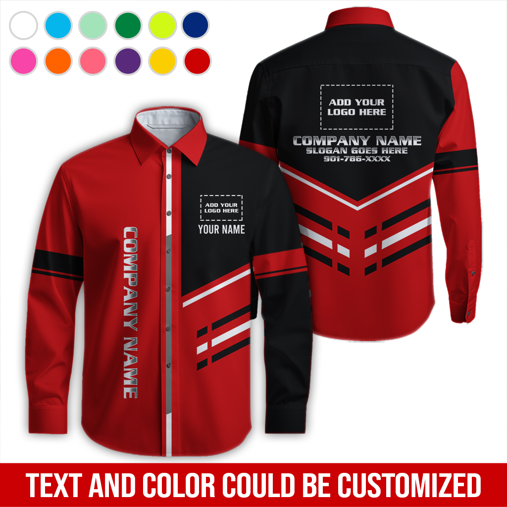 6236244-custom-button-up-work-shirt-add-your-company-name-logo-employee-name-phone-number-da150-20.jpg Custom Button-Up Work Shirt — Add Your Company - photo 20