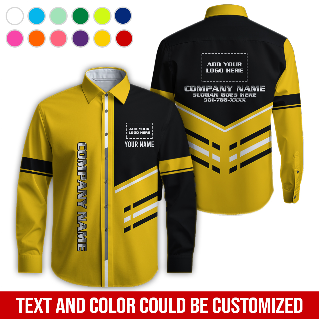 6236244-custom-button-up-work-shirt-add-your-company-name-logo-employee-name-phone-number-da150-33.jpg Custom Button-Up Work Shirt — Add Your Company - photo 33