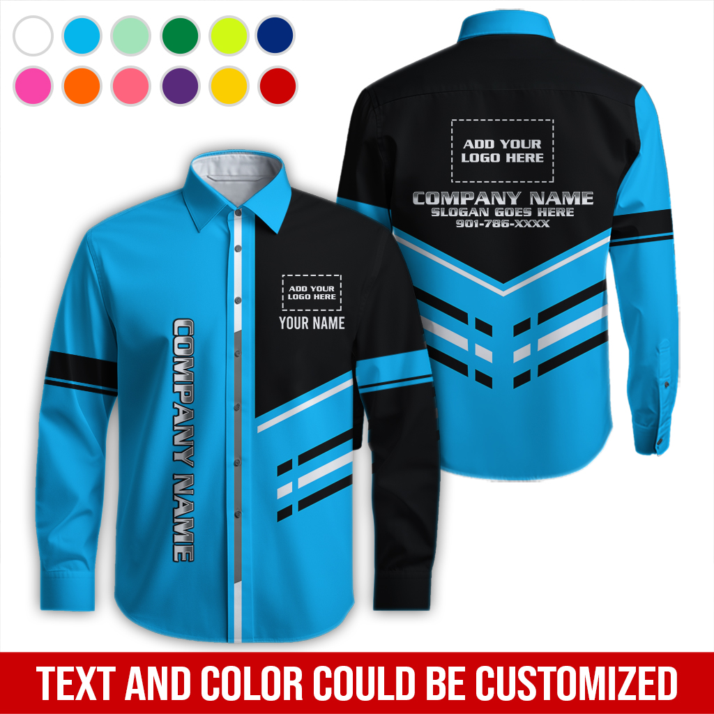 6236244-custom-button-up-work-shirt-add-your-company-name-logo-employee-name-phone-number-da150-59.jpg Custom Button-Up Work Shirt — Add Your Company - photo 59