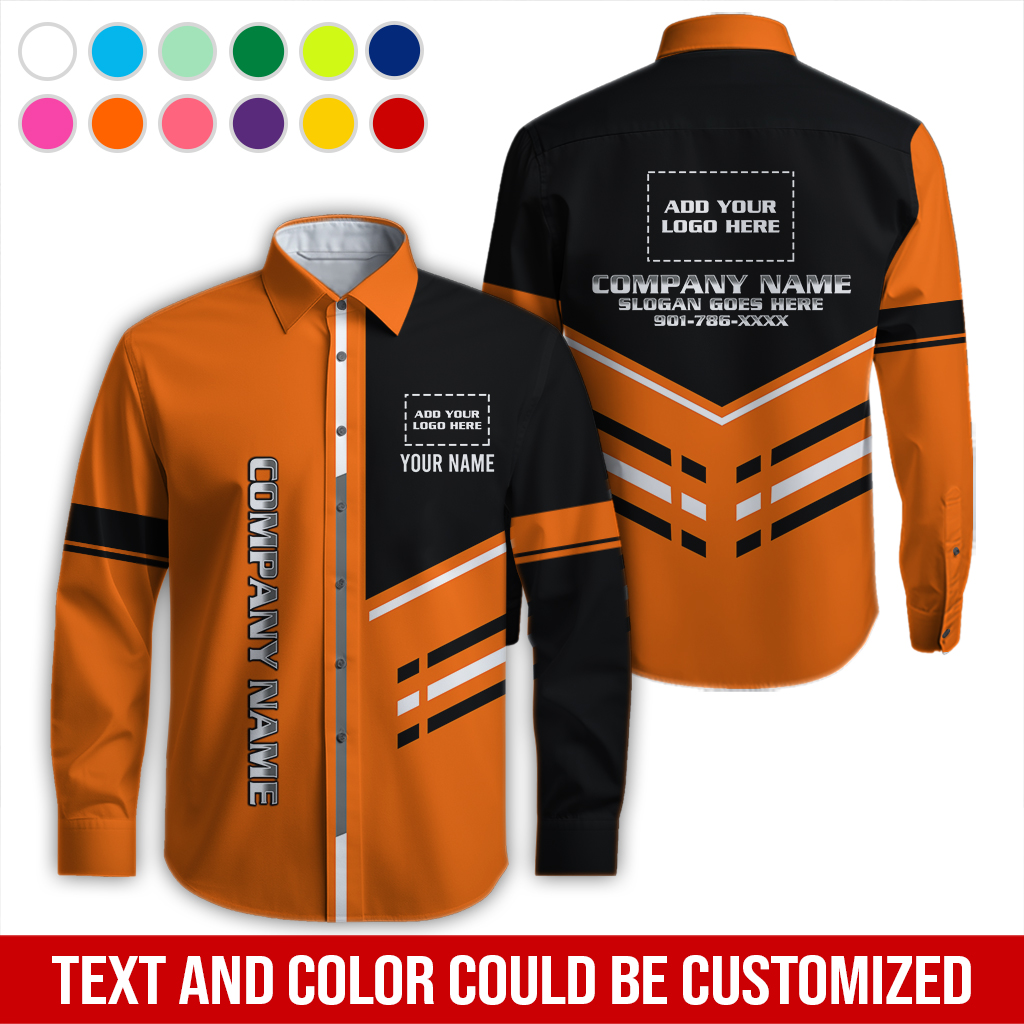 6236244-custom-button-up-work-shirt-add-your-company-name-logo-employee-name-phone-number-da150-72.jpg Custom Button-Up Work Shirt — Add Your Company - photo 72