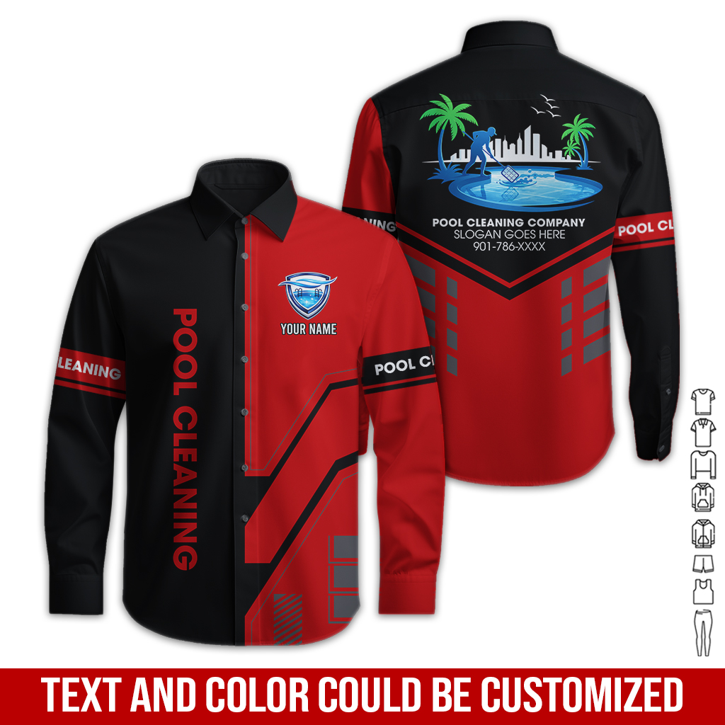 6236928-custom-pool-cleaning-work-shirt-personalized-company-name-slogan-phone-number-gl292-16.jpg Custom Pool Cleaning Work Shirt — Custom Company - photo 16