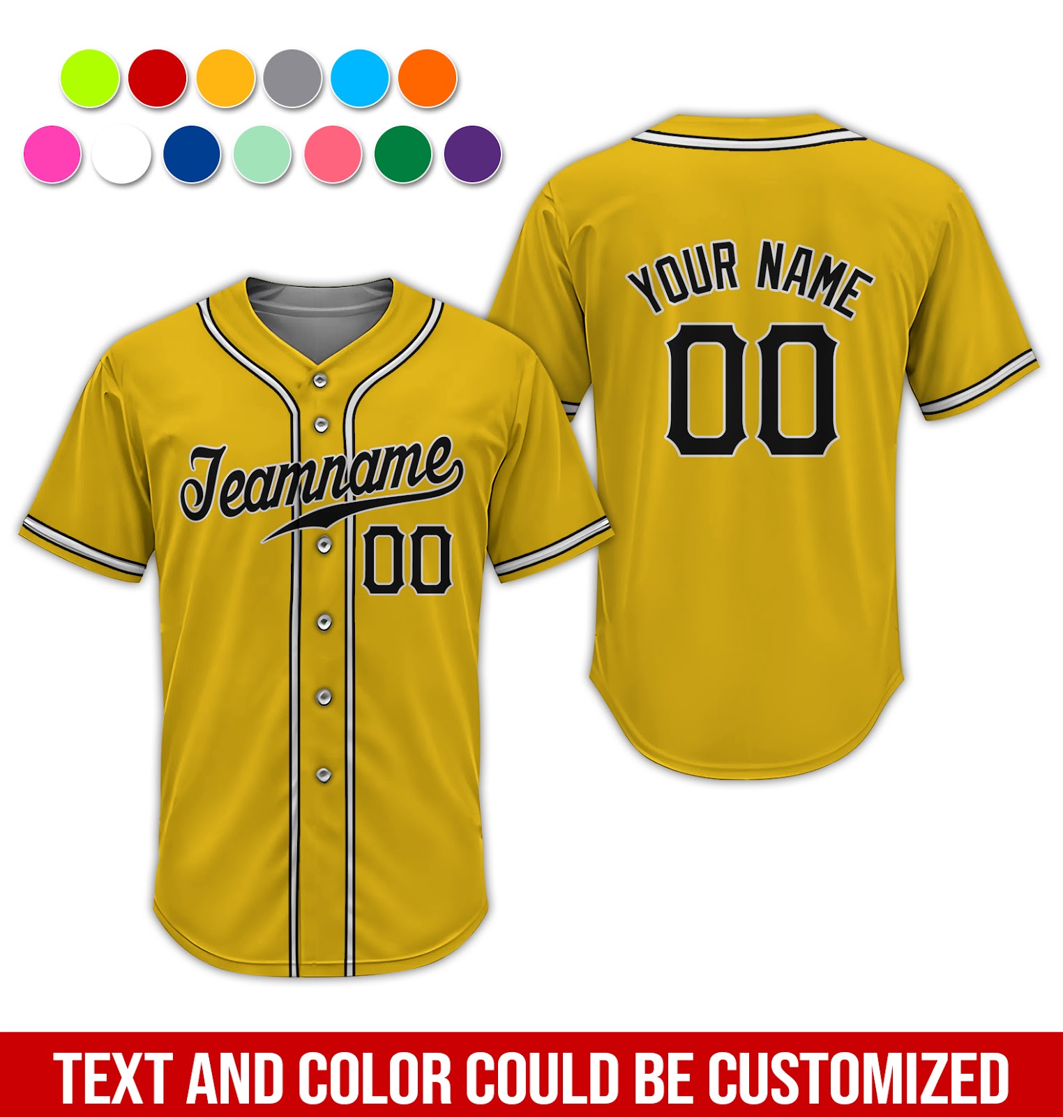 Custom Baseball Jersey Shirt - photo 29