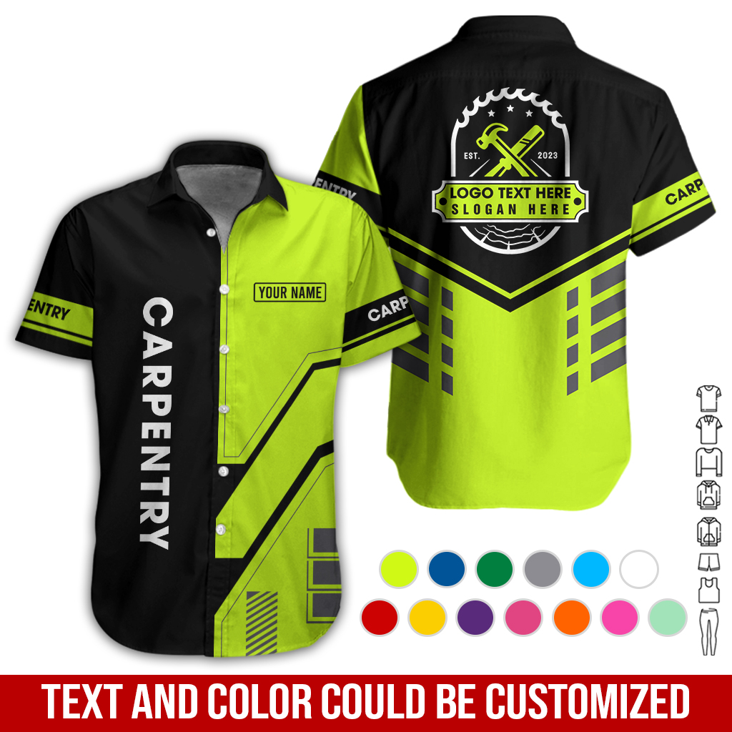 Custom Carpentry Company Uniform Shirt – Custom - photo 3