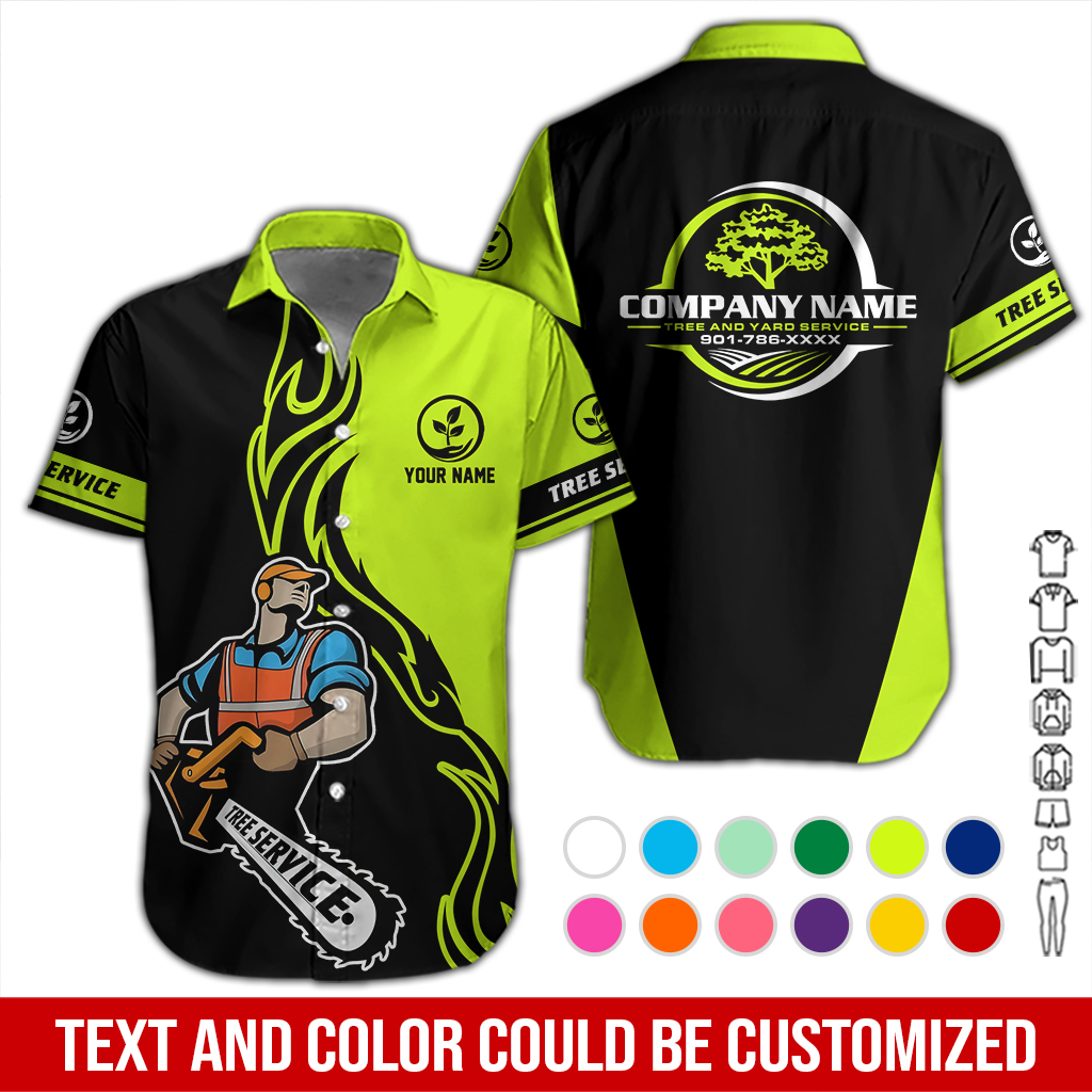 Custom Tree Service 3D Hoodie - photo 3