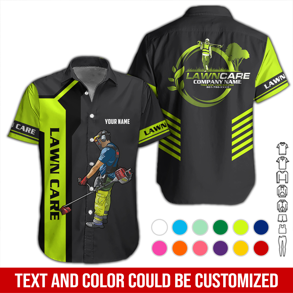Custom Lawn Care 3D Hoodie - photo 3