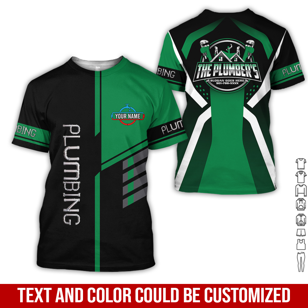 6241858-custom-plumbing-work-shirt-personalized-name-logo-hi-vis-colors-gl297-100.jpg Custom Plumbing Work Shirt – Custom Name, Logo - photo 100