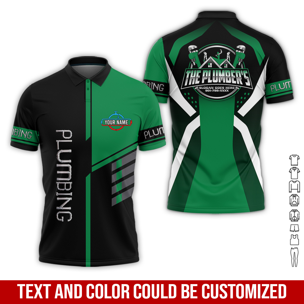 6241858-custom-plumbing-work-shirt-personalized-name-logo-hi-vis-colors-gl297-101.jpg Custom Plumbing Work Shirt – Custom Name, Logo - photo 101
