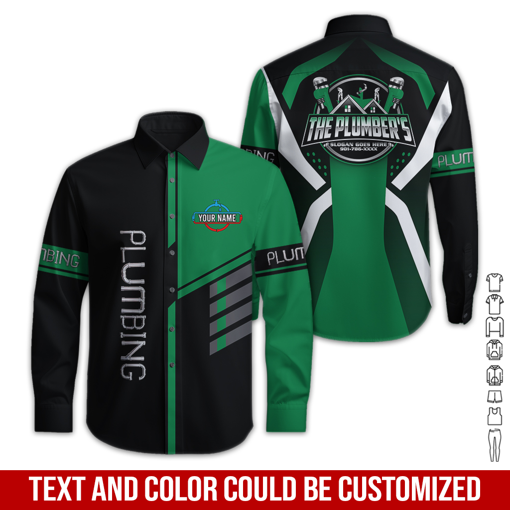 6241858-custom-plumbing-work-shirt-personalized-name-logo-hi-vis-colors-gl297-106.jpg Custom Plumbing Work Shirt – Custom Name, Logo - photo 106