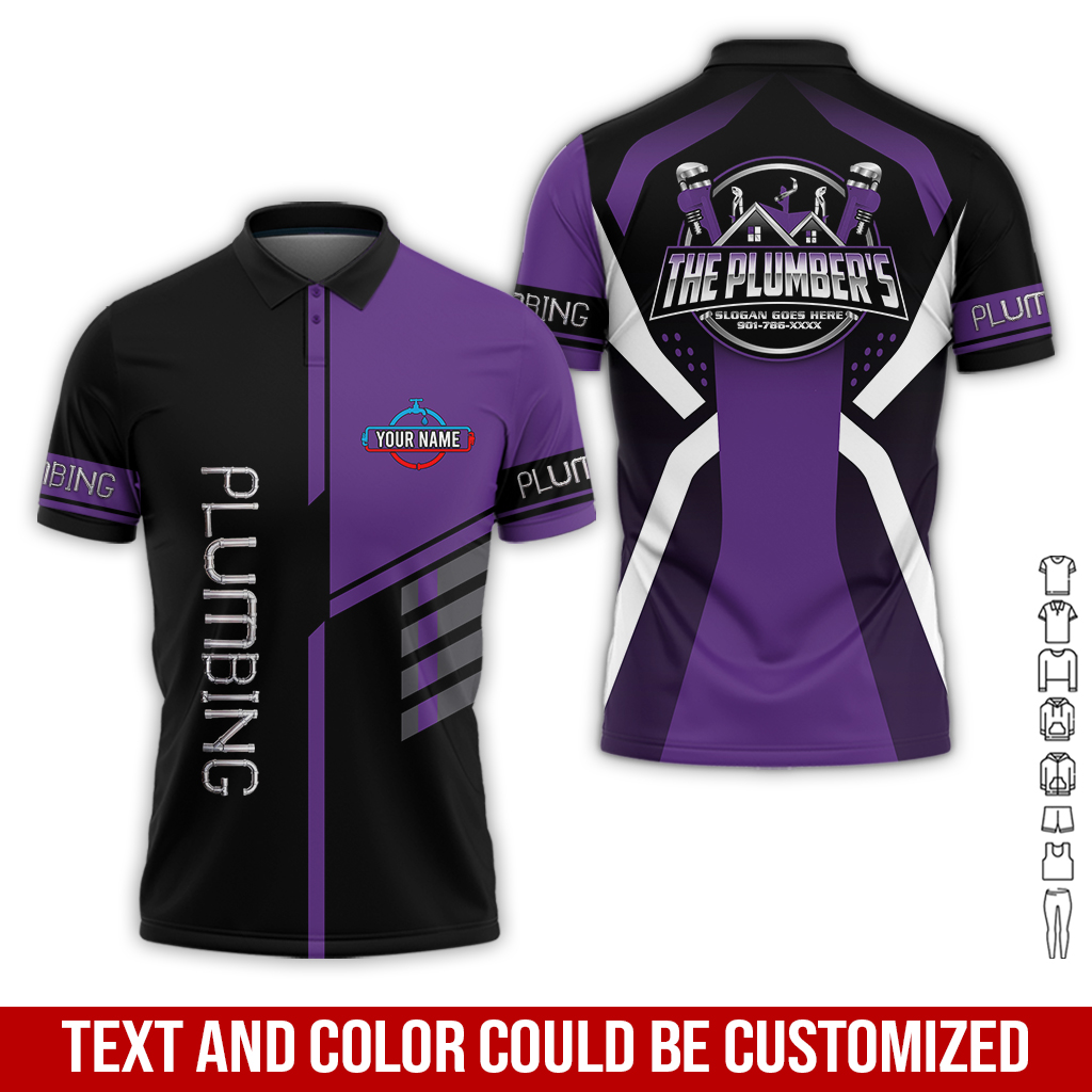 6241858-custom-plumbing-work-shirt-personalized-name-logo-hi-vis-colors-gl297-110.jpg Custom Plumbing Work Shirt – Custom Name, Logo - photo 110