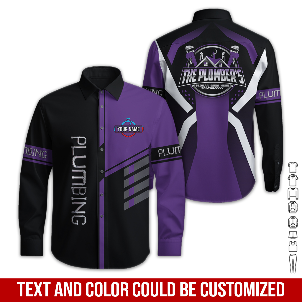 6241858-custom-plumbing-work-shirt-personalized-name-logo-hi-vis-colors-gl297-115.jpg Custom Plumbing Work Shirt – Custom Name, Logo - photo 115