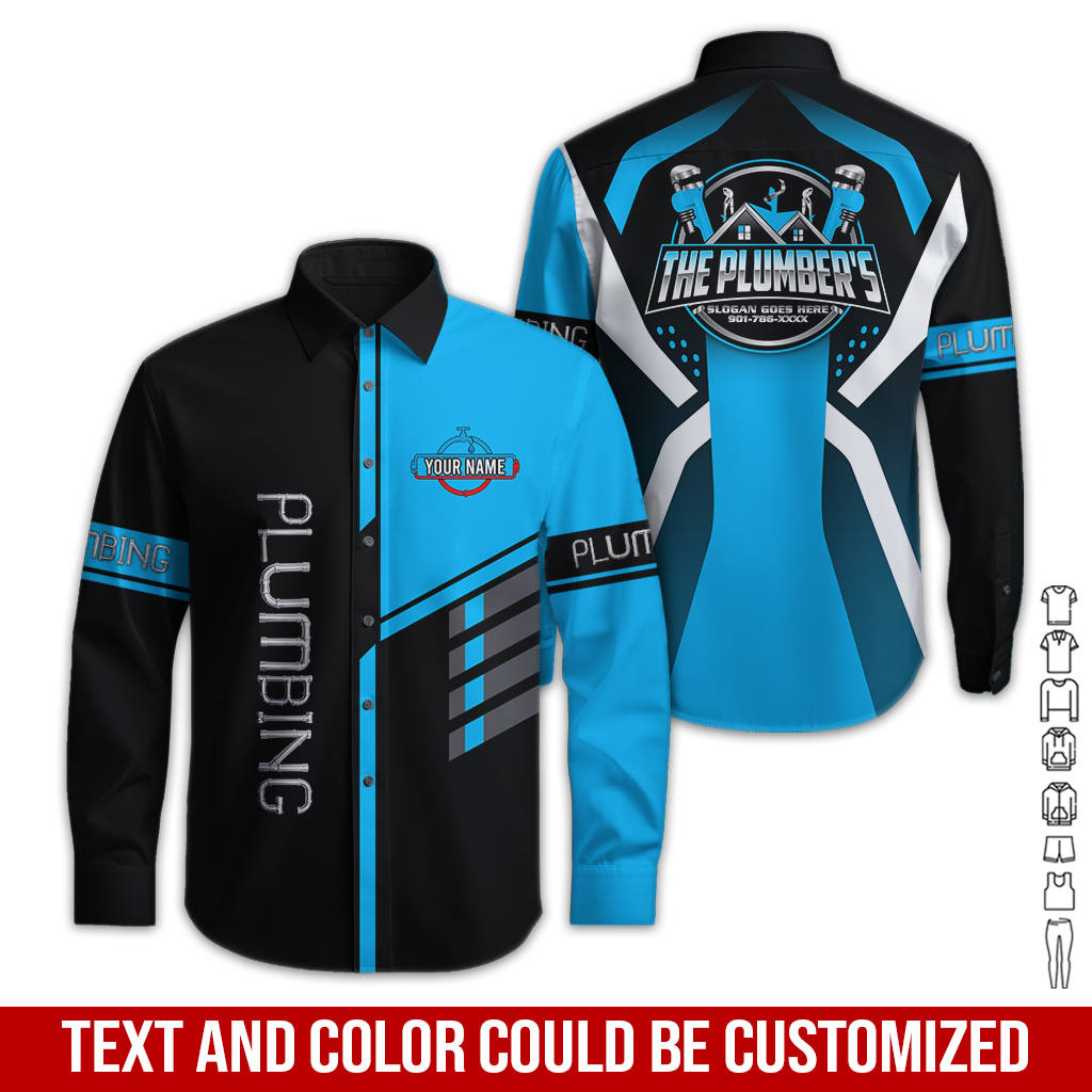 6241858-custom-plumbing-work-shirt-personalized-name-logo-hi-vis-colors-gl297-43.jpg Custom Plumbing Work Shirt – Custom Name, Logo - photo 43