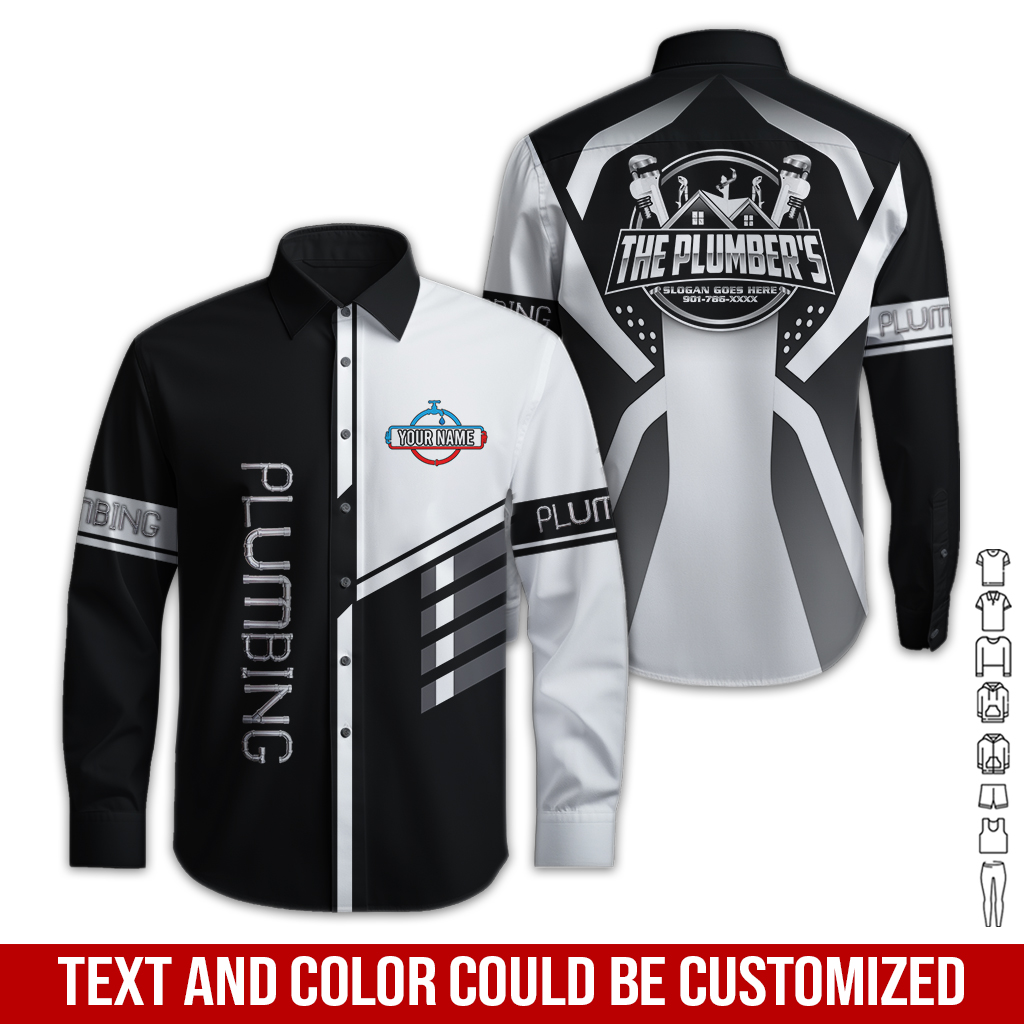 6241858-custom-plumbing-work-shirt-personalized-name-logo-hi-vis-colors-gl297-70.jpg Custom Plumbing Work Shirt – Custom Name, Logo - photo 70