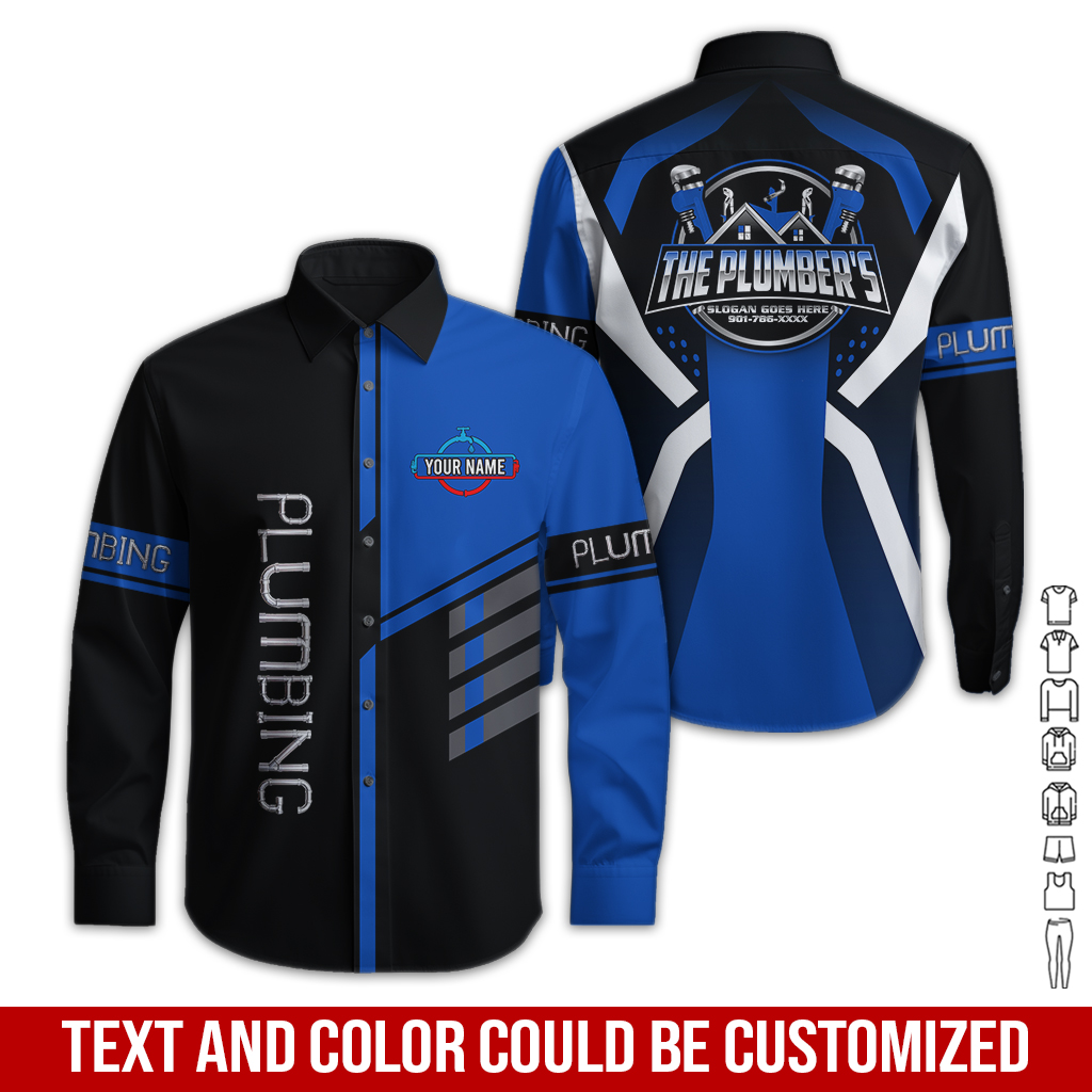 6241858-custom-plumbing-work-shirt-personalized-name-logo-hi-vis-colors-gl297-79.jpg Custom Plumbing Work Shirt – Custom Name, Logo - photo 79