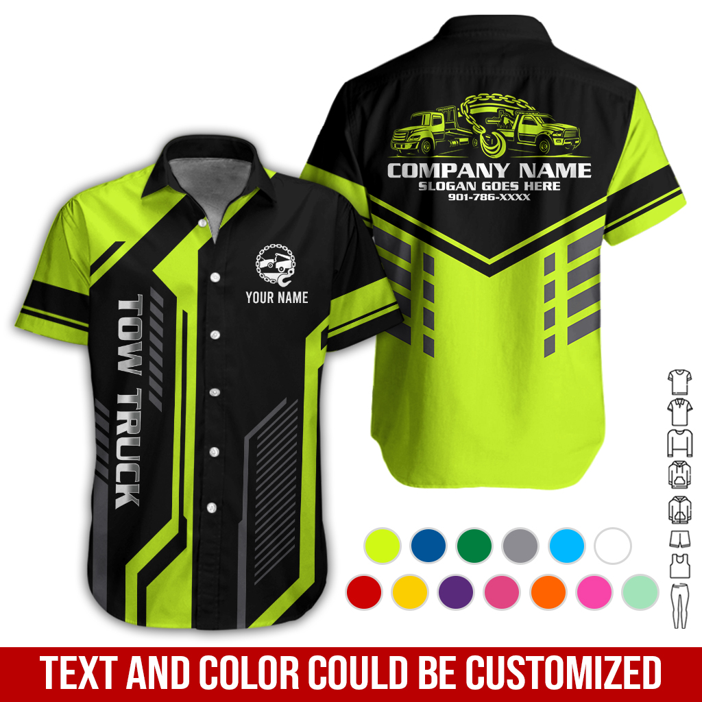 Custom Tow Truck 3D Hoodie - photo 3