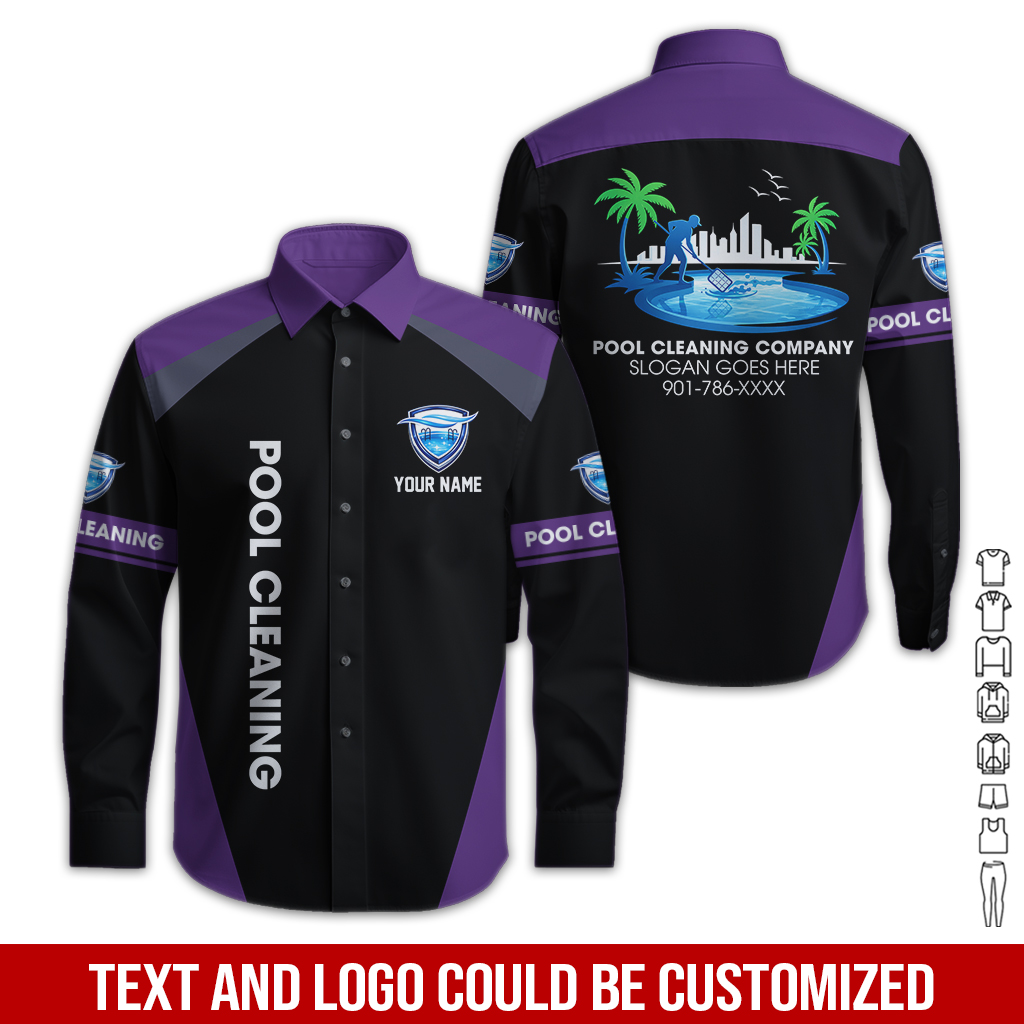 6246858-custom-pool-cleaning-womens-work-shirt-personalized-company-name-logo-slogan-phone-number-pc587-115.jpg Custom Pool Cleaning Women's Work Shirt — Custom - photo 115