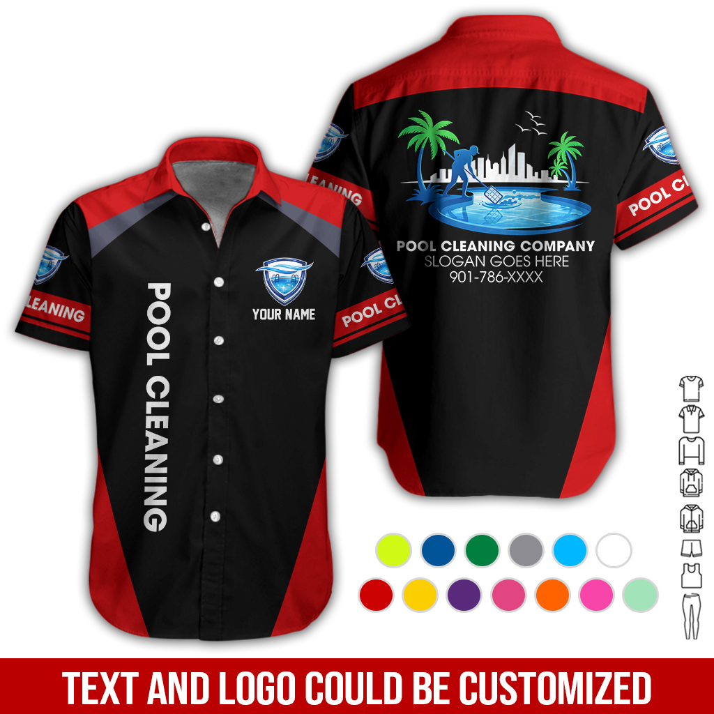 6246858-custom-pool-cleaning-womens-work-shirt-personalized-company-name-logo-slogan-phone-number-pc587-12.jpg Custom Pool Cleaning Women's Work Shirt — Custom - photo 12