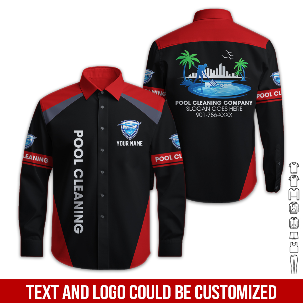 6246858-custom-pool-cleaning-womens-work-shirt-personalized-company-name-logo-slogan-phone-number-pc587-16.jpg Custom Pool Cleaning Women's Work Shirt — Custom - photo 16
