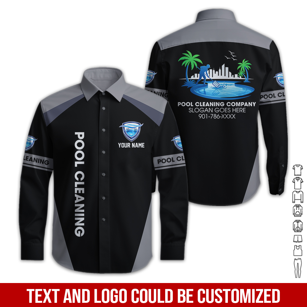 6246858-custom-pool-cleaning-womens-work-shirt-personalized-company-name-logo-slogan-phone-number-pc587-34.jpg Custom Pool Cleaning Women's Work Shirt — Custom - photo 34