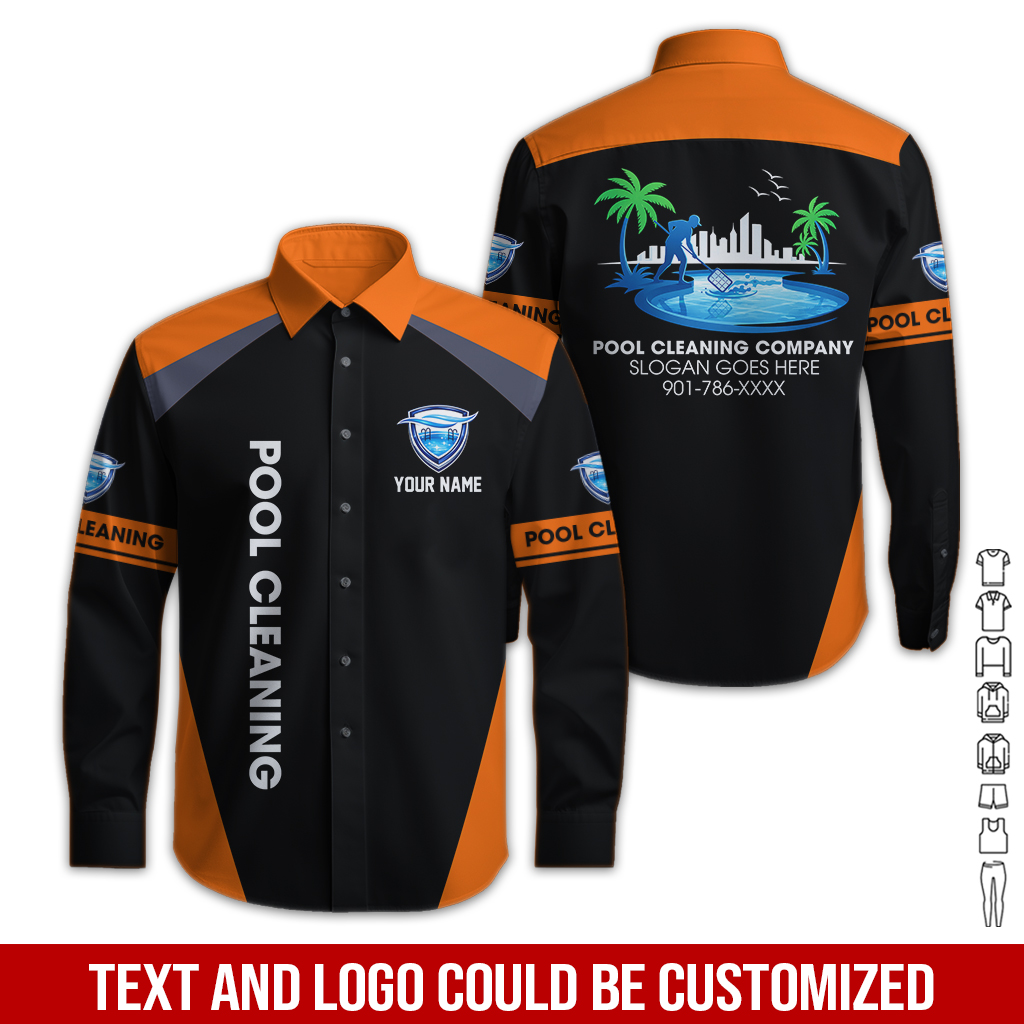 6246858-custom-pool-cleaning-womens-work-shirt-personalized-company-name-logo-slogan-phone-number-pc587-52.jpg Custom Pool Cleaning Women's Work Shirt — Custom - photo 52