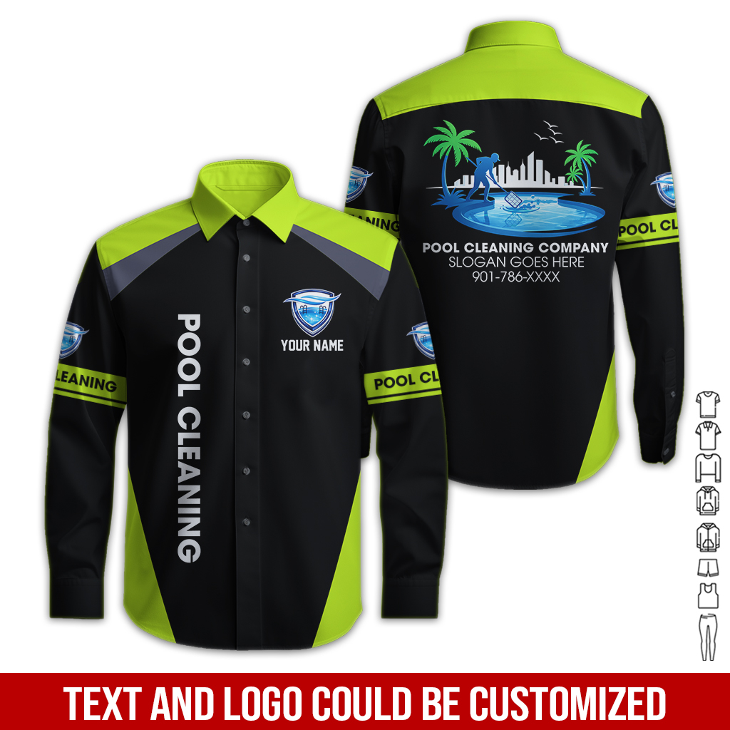 6246858-custom-pool-cleaning-womens-work-shirt-personalized-company-name-logo-slogan-phone-number-pc587-7.jpg Custom Pool Cleaning Women's Work Shirt — Custom - photo 7