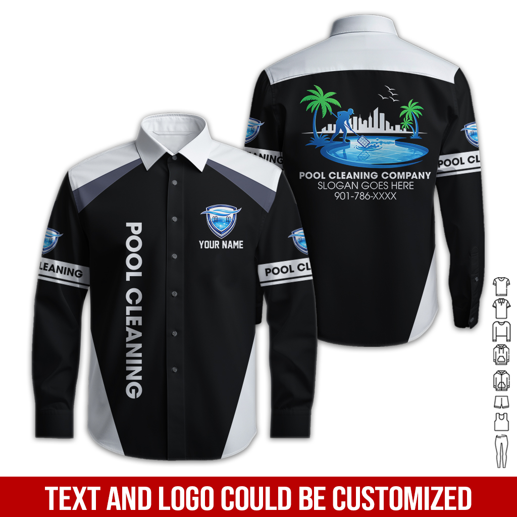 6246858-custom-pool-cleaning-womens-work-shirt-personalized-company-name-logo-slogan-phone-number-pc587-70.jpg Custom Pool Cleaning Women's Work Shirt — Custom - photo 70