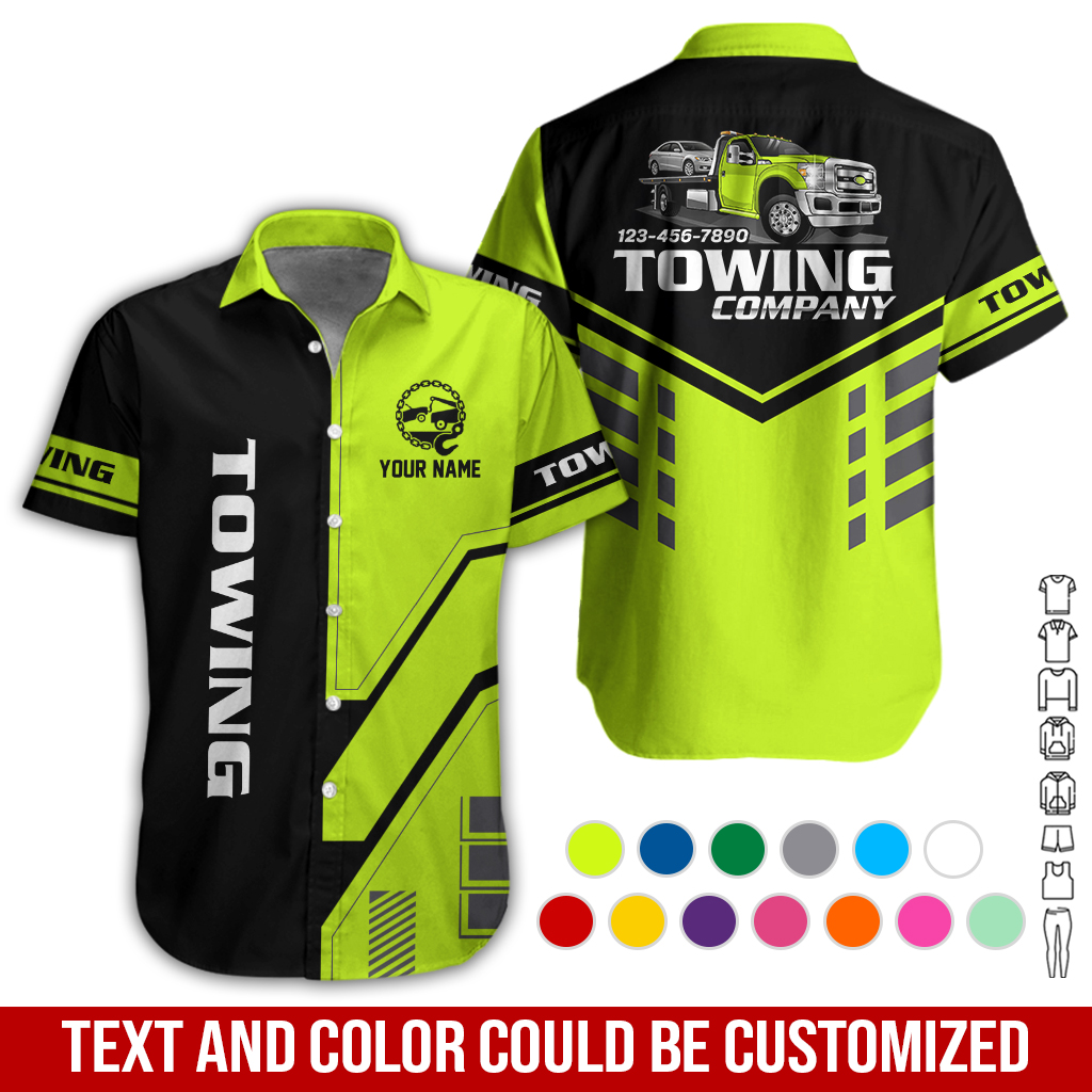 Custom Love Tow Truck 3D Hoodie - photo 3