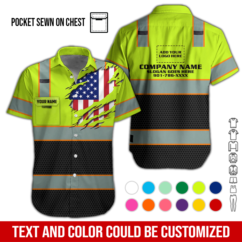 Custom Company Brand Uniform Shirt – Custom Name, - photo 3