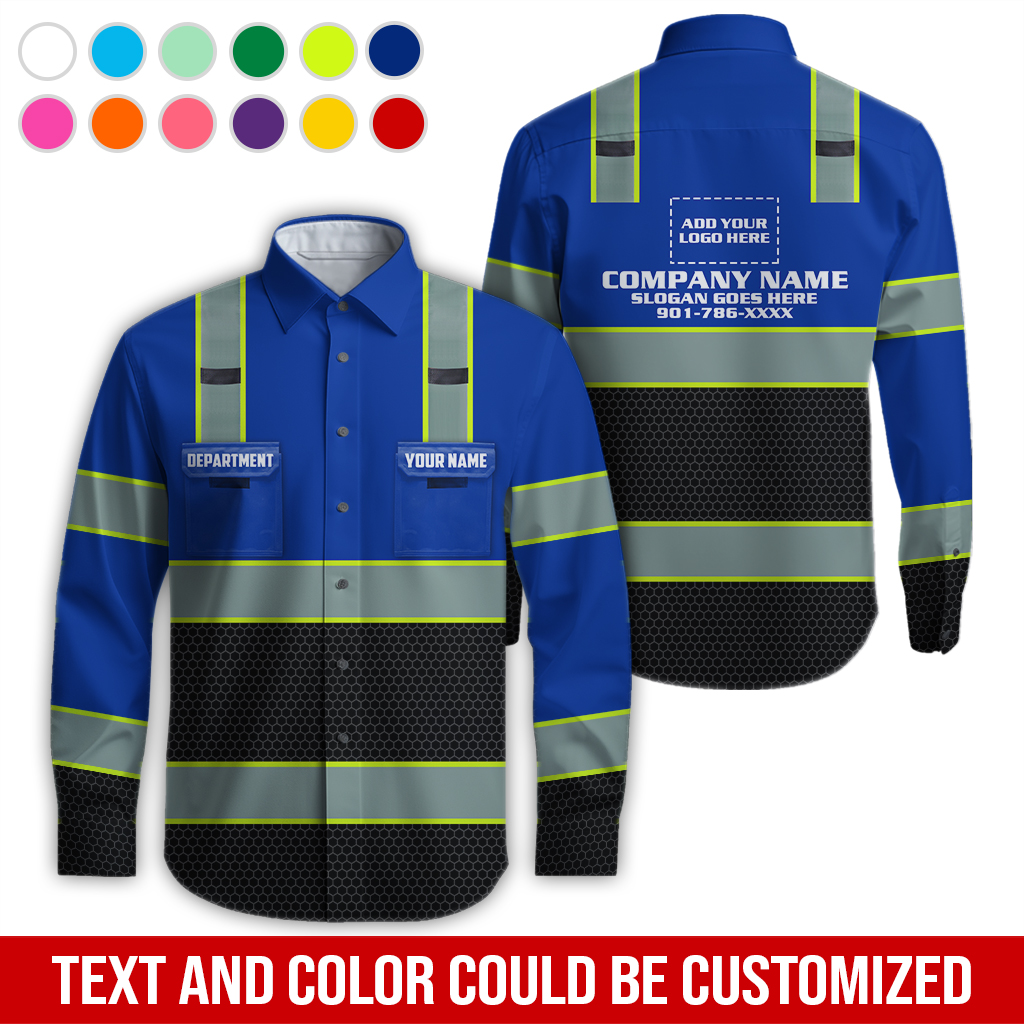 6252084-custom-company-brand-uniform-shirt-personalized-name-logo-colors-da166-111.jpg Custom Company Brand Uniform Shirt – Custom Name, - photo 111