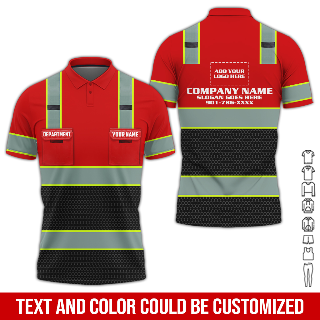 6252084-custom-company-brand-uniform-shirt-personalized-name-logo-colors-da166-15.jpg Custom Company Brand Uniform Shirt – Custom Name, - photo 15