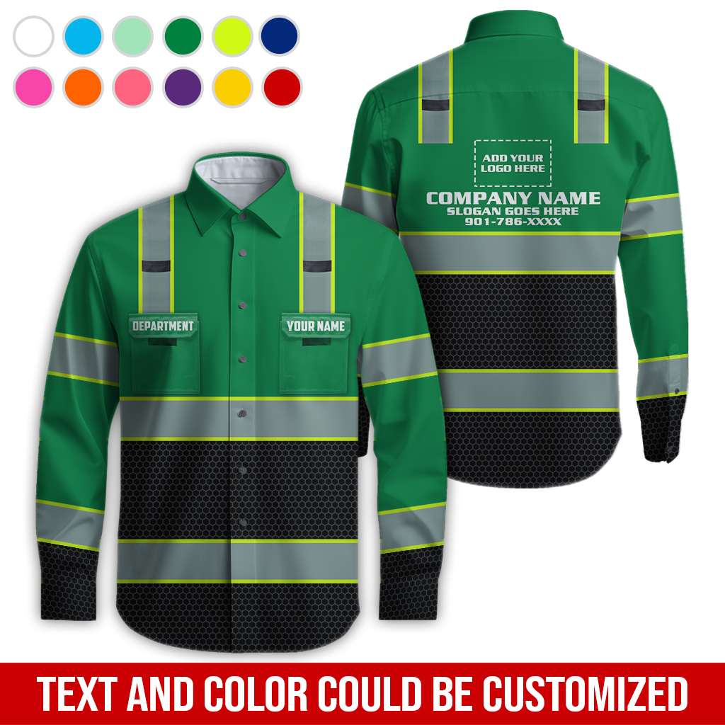 6252084-custom-company-brand-uniform-shirt-personalized-name-logo-colors-da166-150.jpg Custom Company Brand Uniform Shirt – Custom Name, - photo 150