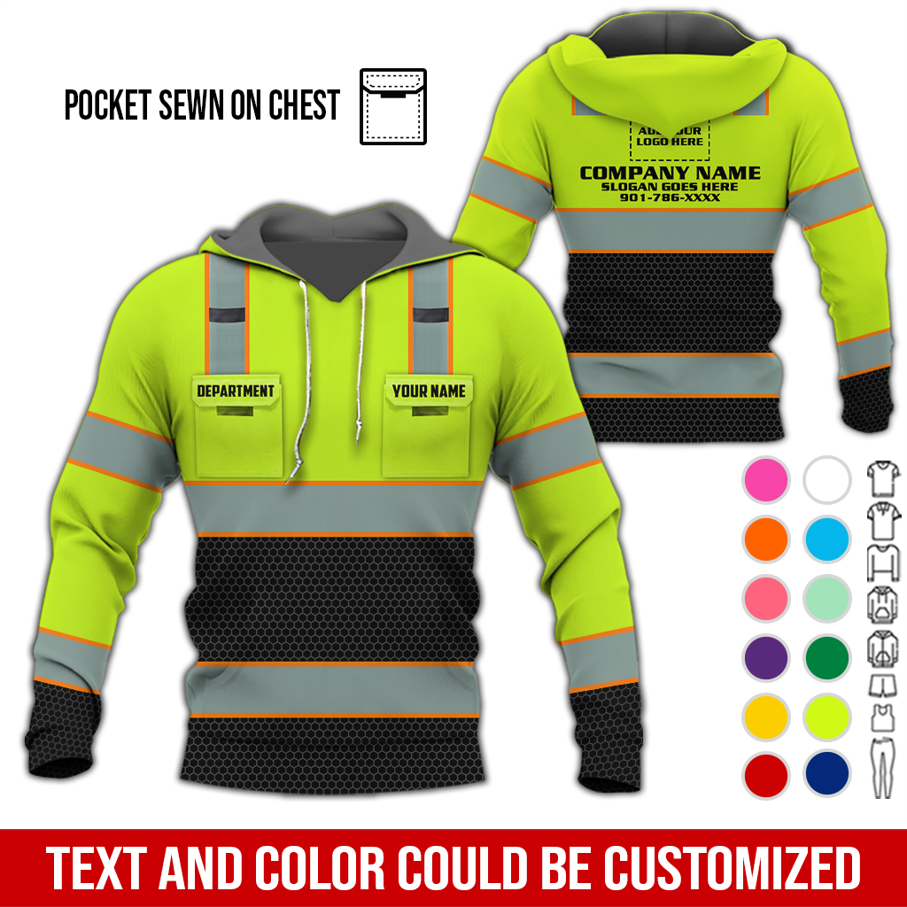 6252084-custom-company-brand-uniform-shirt-personalized-name-logo-colors-da166-5.jpg Custom Company Brand Uniform Shirt – Custom Name, - photo 5