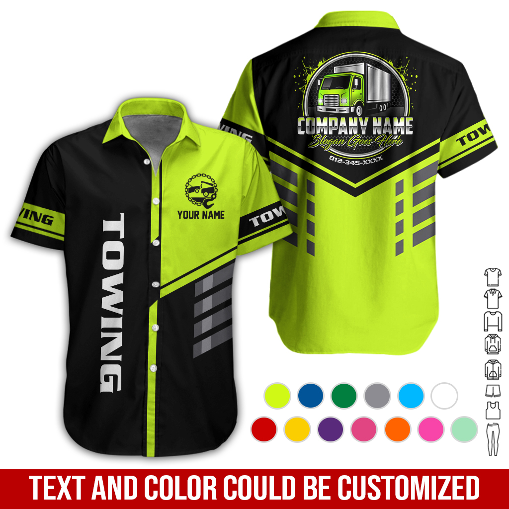 Custom Tow Truck 3D Hoodie - photo 3