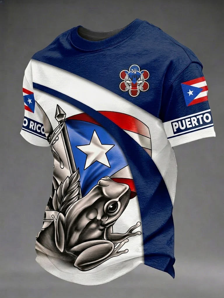 Custom Proud Puerto Rican 3D Hoodie