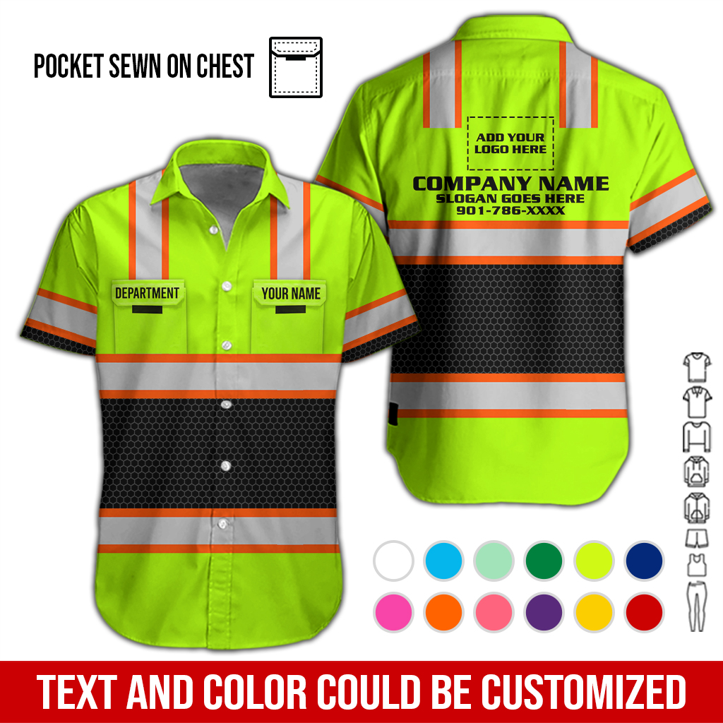 Custom Company Brand Uniform Shirt – Custom Name, - photo 3