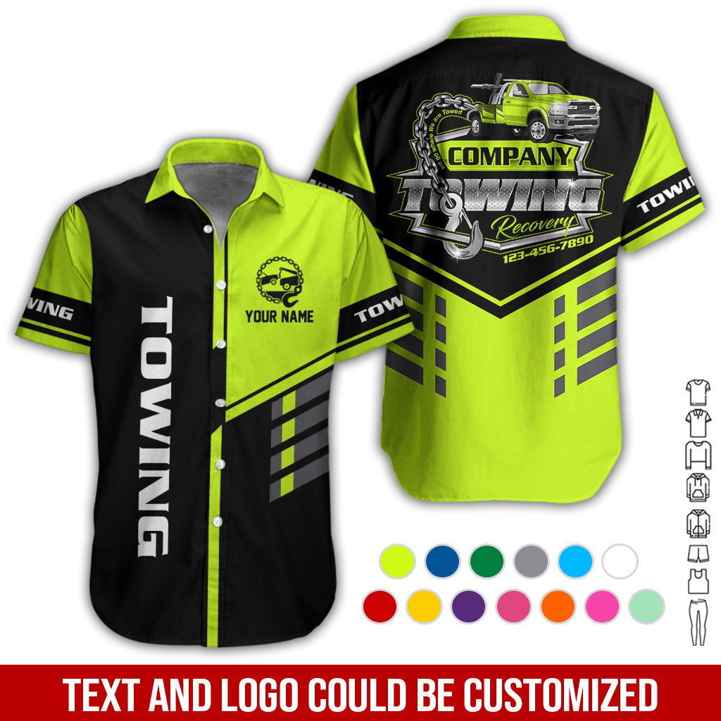 Custom Love Tow Truck 3D Hoodie - photo 3
