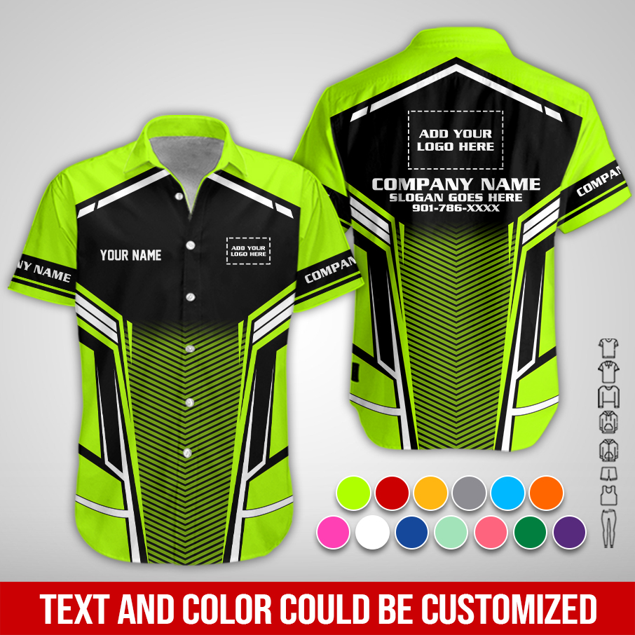 Custom Company Brand Uniform Shirt – Custom Name, - photo 3