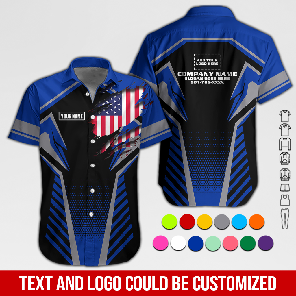 6263046-custom-company-brand-uniform-shirt-personalized-name-logo-colors-da180-107.jpg Custom Company Brand Uniform Shirt – Custom Name, - photo 107