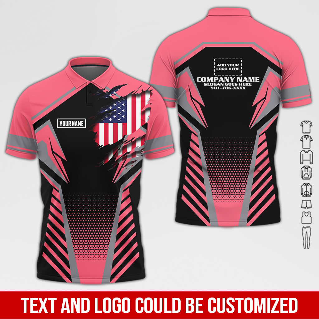 6263046-custom-company-brand-uniform-shirt-personalized-name-logo-colors-da180-132.jpg Custom Company Brand Uniform Shirt – Custom Name, - photo 132