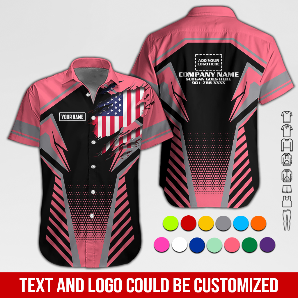 6263046-custom-company-brand-uniform-shirt-personalized-name-logo-colors-da180-133.jpg Custom Company Brand Uniform Shirt – Custom Name, - photo 133