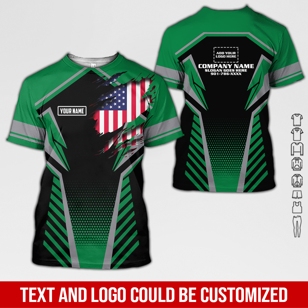 6263046-custom-company-brand-uniform-shirt-personalized-name-logo-colors-da180-144.jpg Custom Company Brand Uniform Shirt – Custom Name, - photo 144