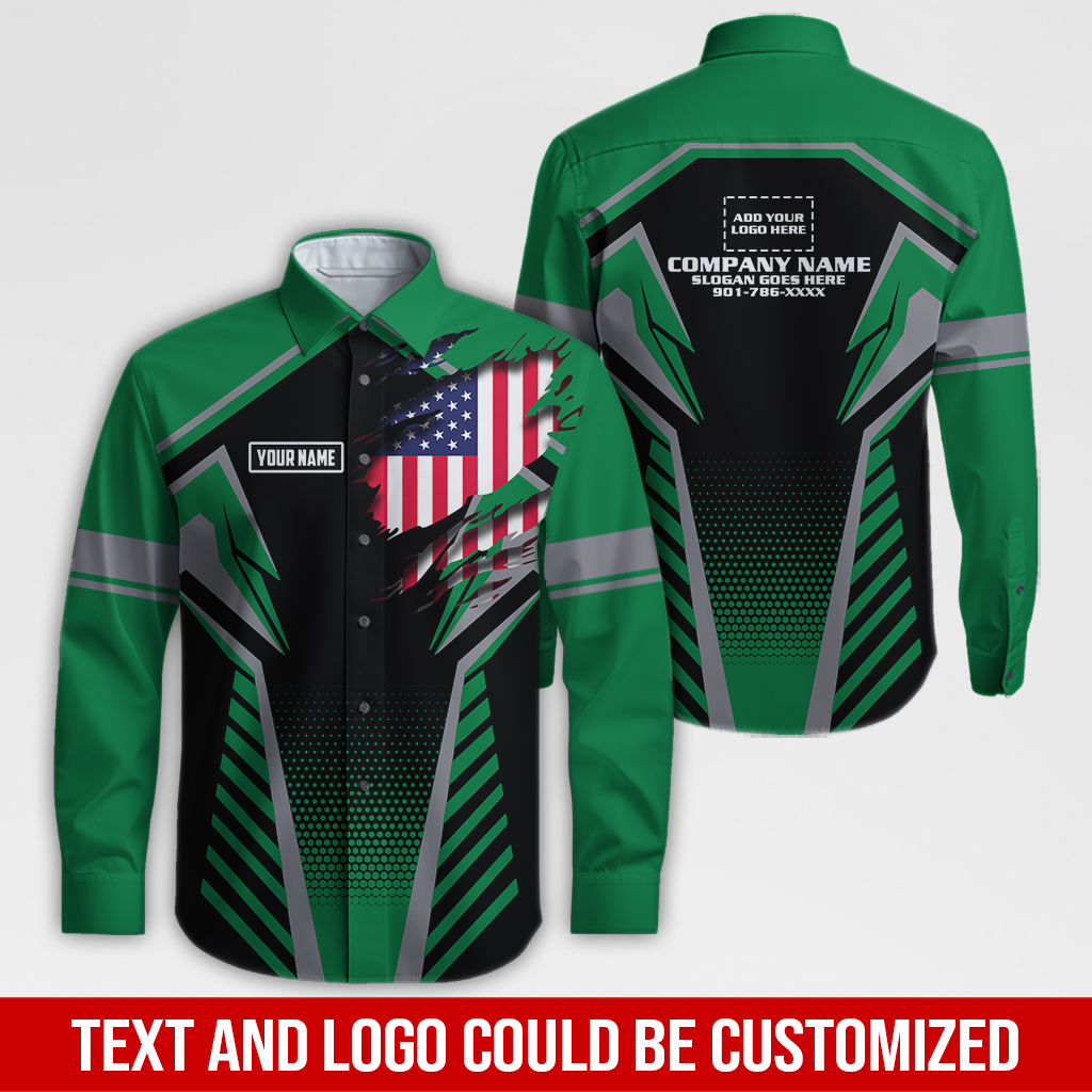 6263046-custom-company-brand-uniform-shirt-personalized-name-logo-colors-da180-150.jpg Custom Company Brand Uniform Shirt – Custom Name, - photo 150